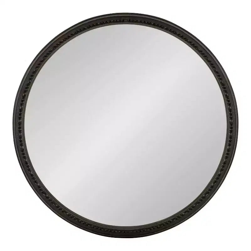 Miroir rond encadré Astele 61 x 61 cm Noir