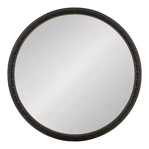 Miroir rond encadré Astele 61 x 61 cm Noir