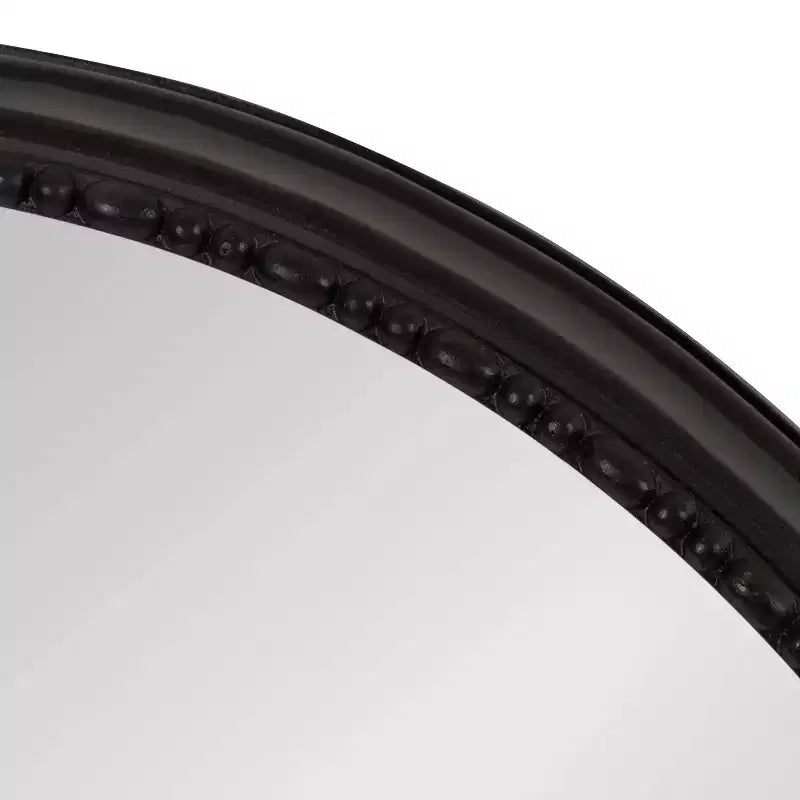 Miroir rond encadré Astele 61 x 61 cm Noir