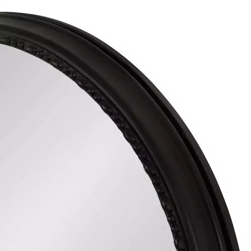 Miroir rond encadré Astele 61 x 61 cm Noir