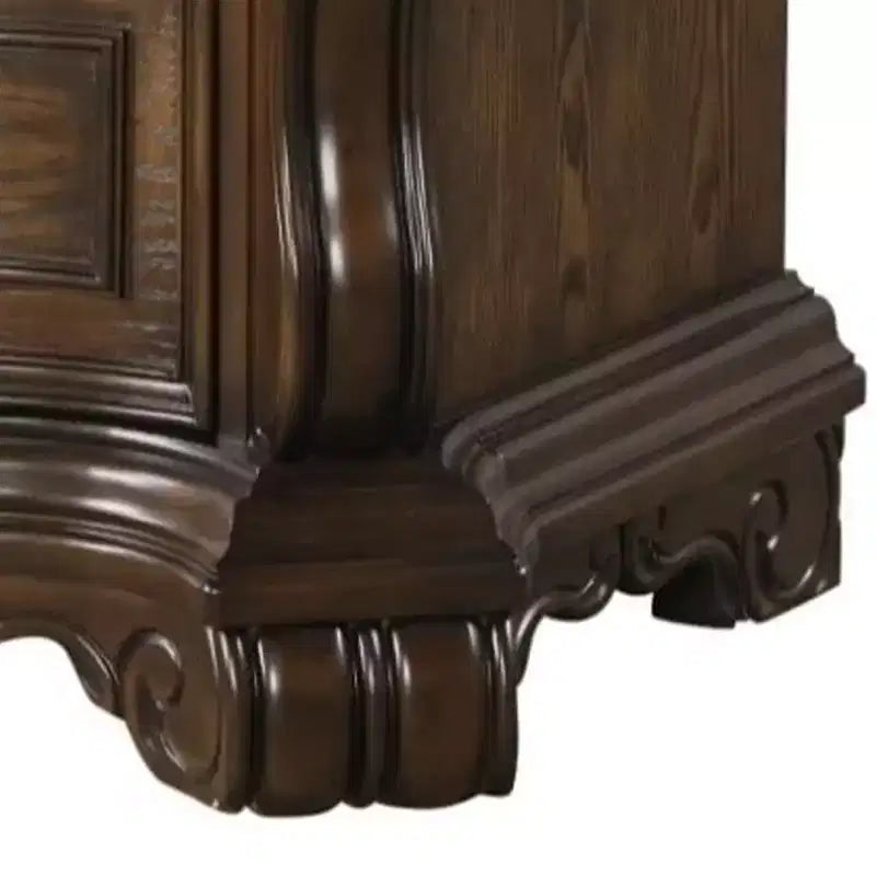 Table de chevet Royal Hampton, 2 tiroirs, USB A-C, 31 pouces