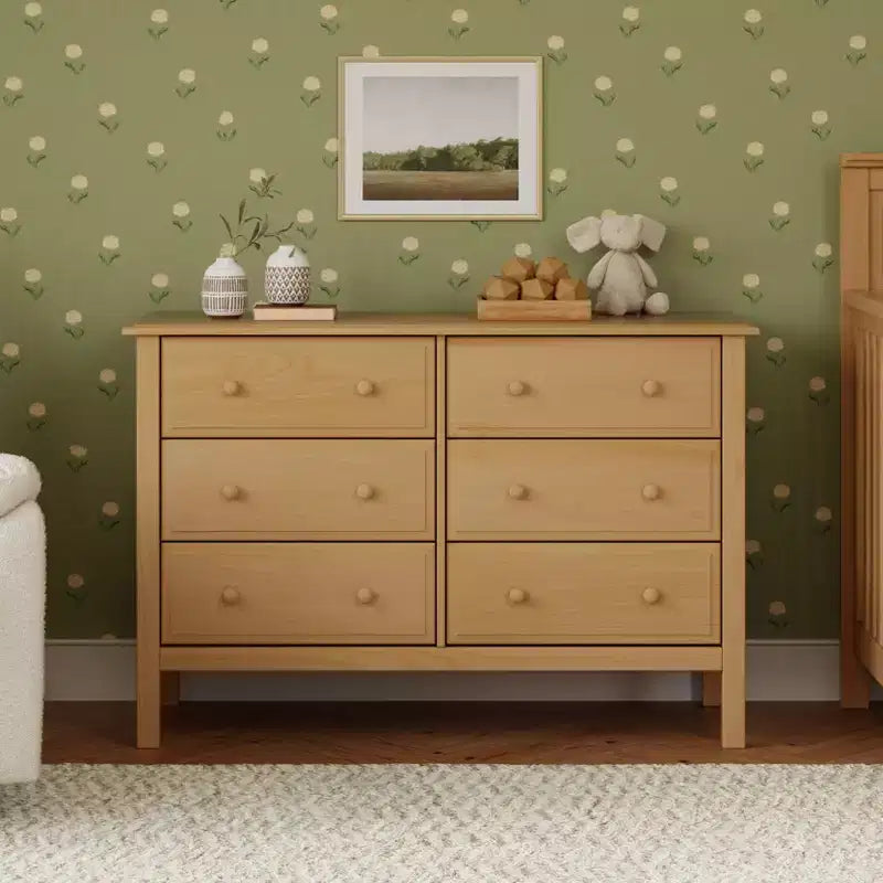 Commode double large à 6 tiroirs daVinci Jayden