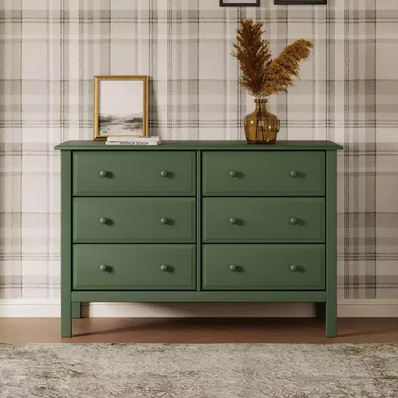 Commode double large à 6 tiroirs daVinci Jayden