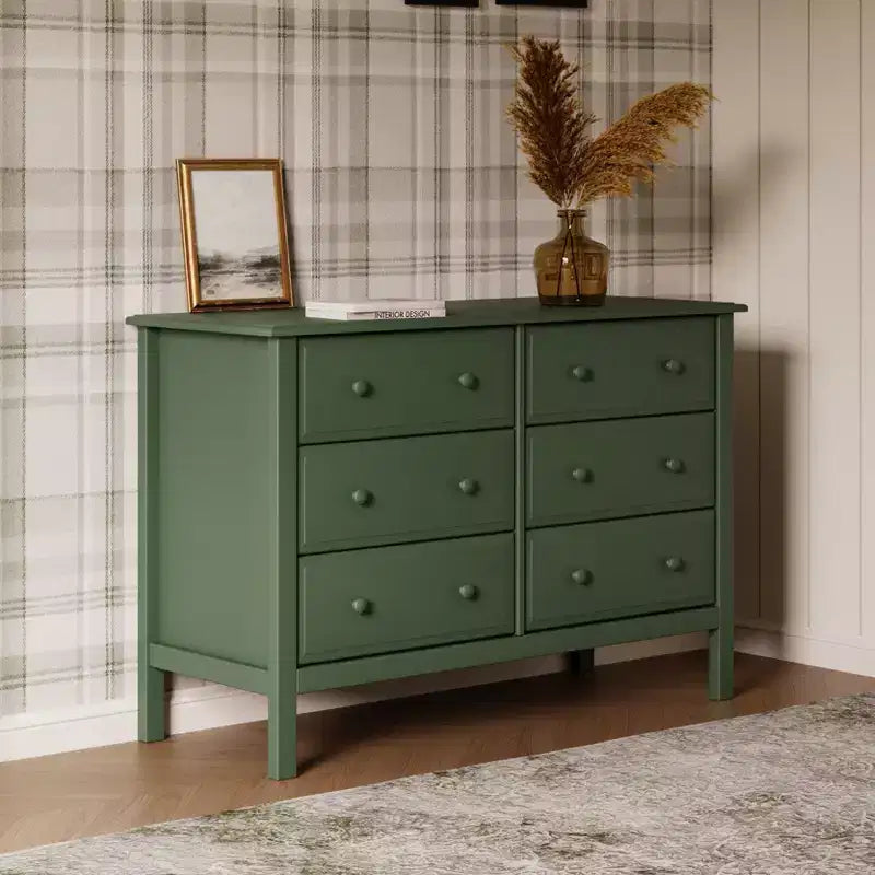 Commode double large à 6 tiroirs daVinci Jayden