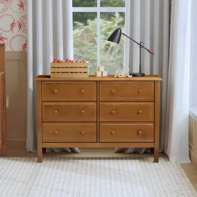 Commode double large à 6 tiroirs daVinci Jayden