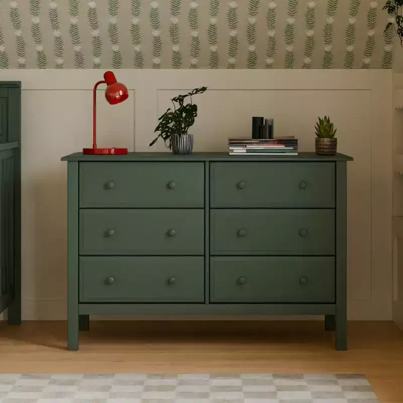 Commode double large à 6 tiroirs daVinci Jayden