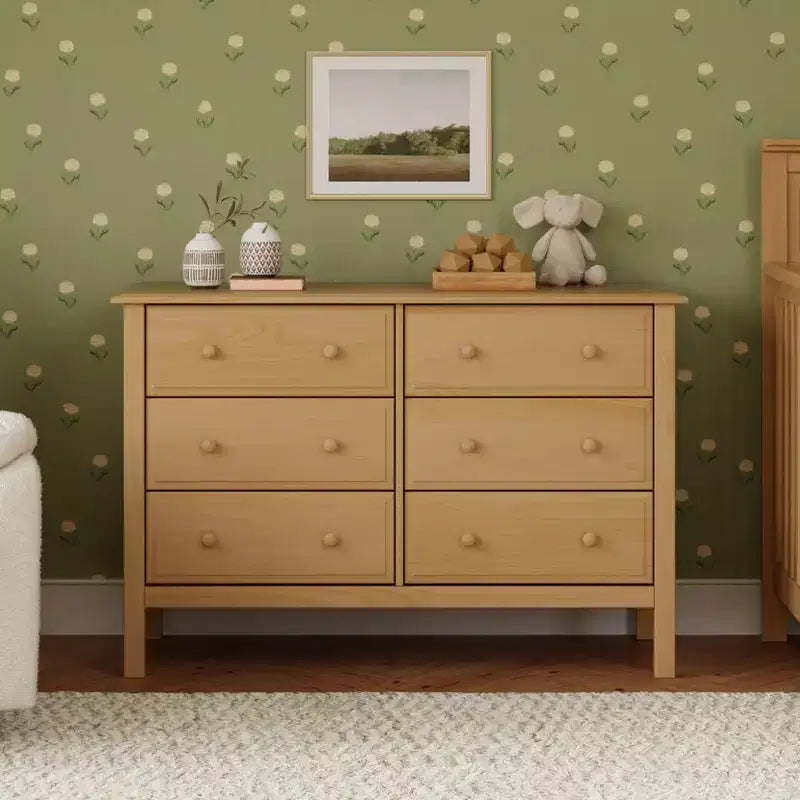 Commode double large à 6 tiroirs daVinci Jayden