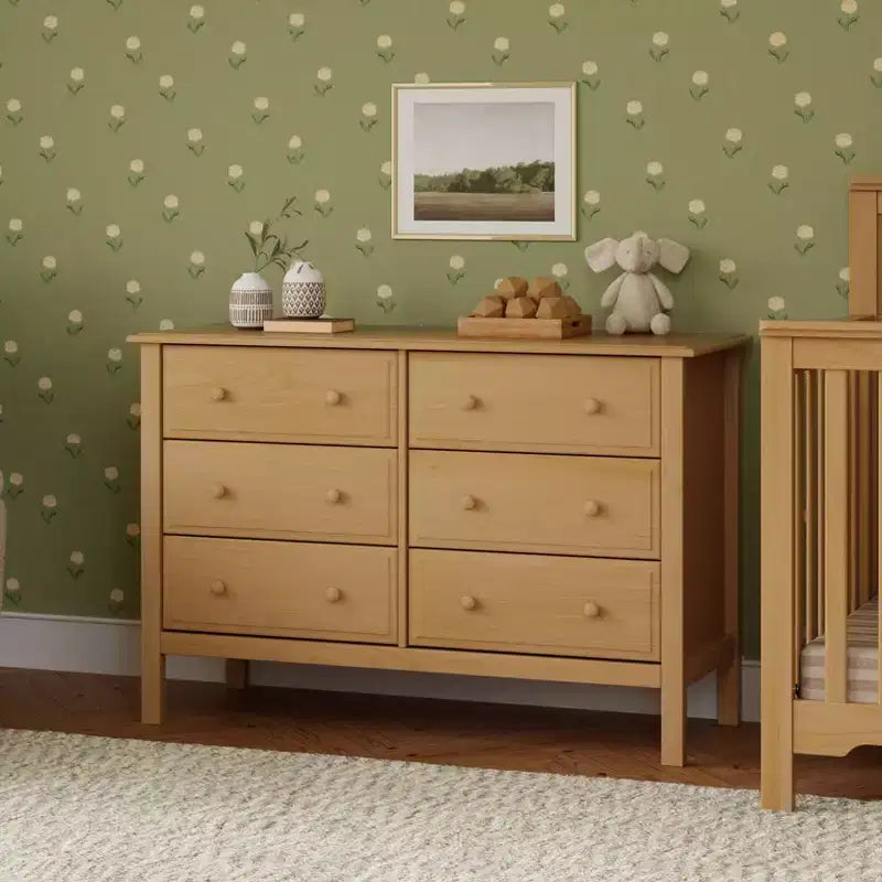 Commode double large à 6 tiroirs daVinci Jayden