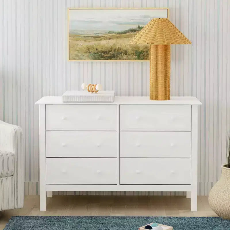 Commode double large à 6 tiroirs daVinci Jayden