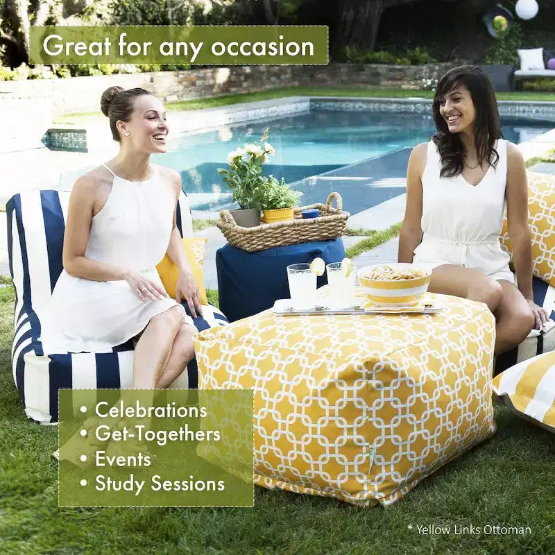 Ottoman Pouf Plantation