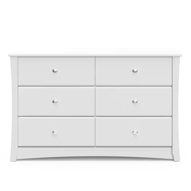 Crescent 6-Drawer Double Dresser