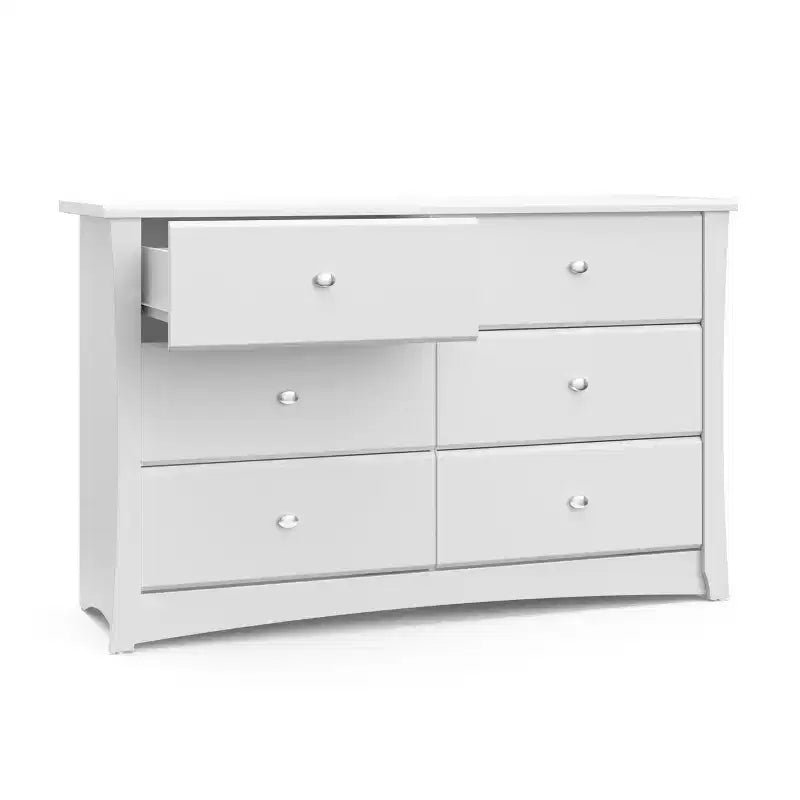 Crescent 6-Drawer Double Dresser