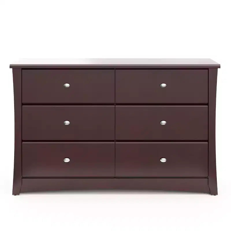 Crescent 6-Drawer Double Dresser