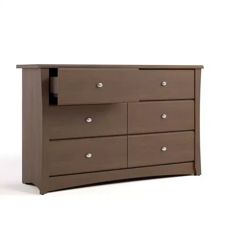 Crescent 6-Drawer Double Dresser