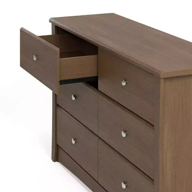 Crescent 6-Drawer Double Dresser