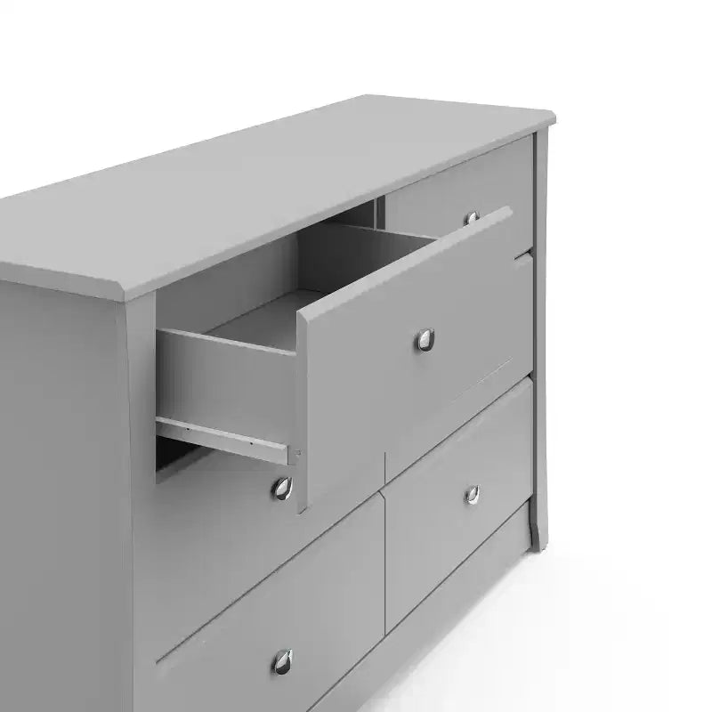 Crescent 6-Drawer Double Dresser