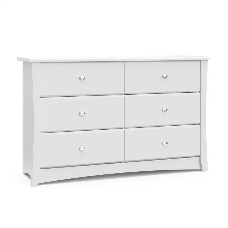 Crescent 6-Drawer Double Dresser