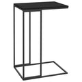 Table d'appoint Bois d'ingénierie, Fer Moyenne Roulable