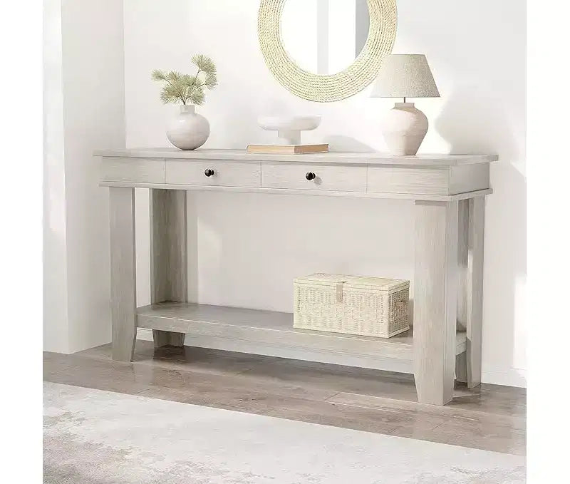 Bibliothèque avec Portes, Étagère à 4 Niveaux avec Armoire pour Salon ou Bureau