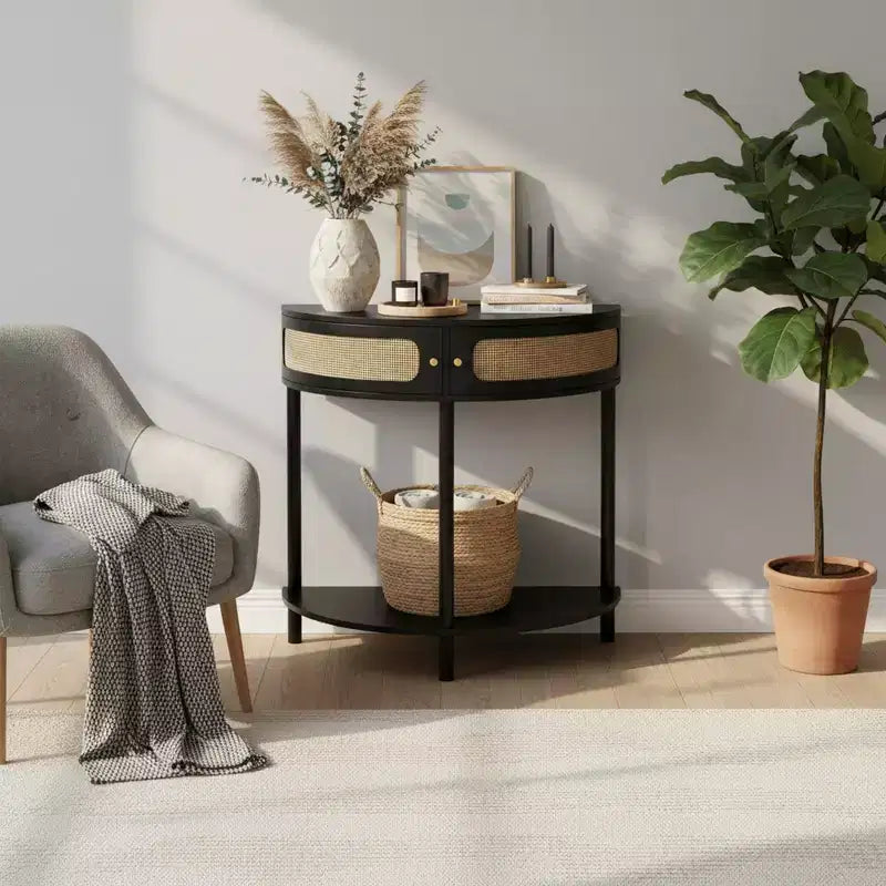 Table de chevet avec station de recharge, table de nuit avec ports USB et tiroir