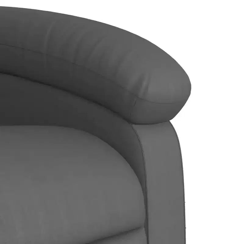 Recliner Chair Adjustable Reclining Armchair, Home Theater, Faux Leather