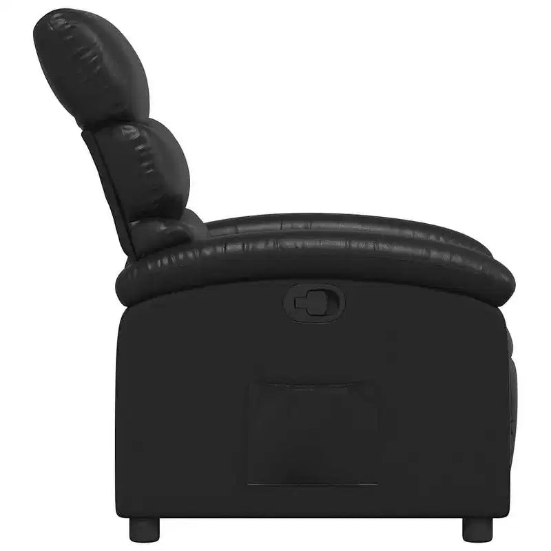 Recliner Chair Adjustable Reclining Armchair, Home Theater, Faux Leather