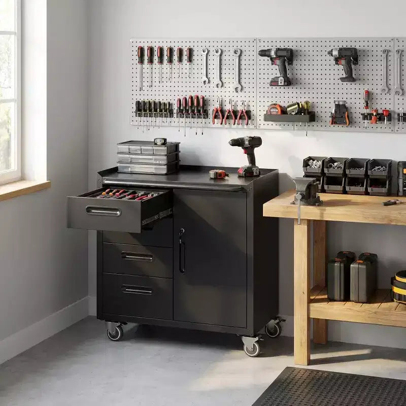 Desserte de bar à roulettes, Desserte roulante avec porte-bouteilles et étagères de rangement