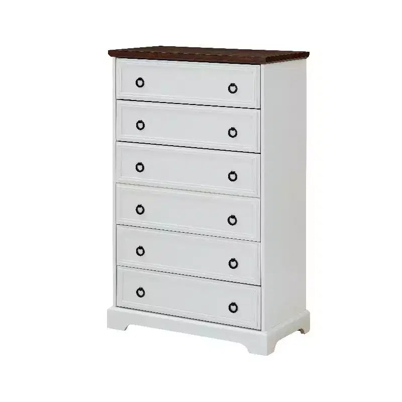 Bedroom Dresser, Dressers & Chests Of Drawers With 6 Large Drawers, Anti Toppling Devices Free Standing Storage Cabinet For Dining Room