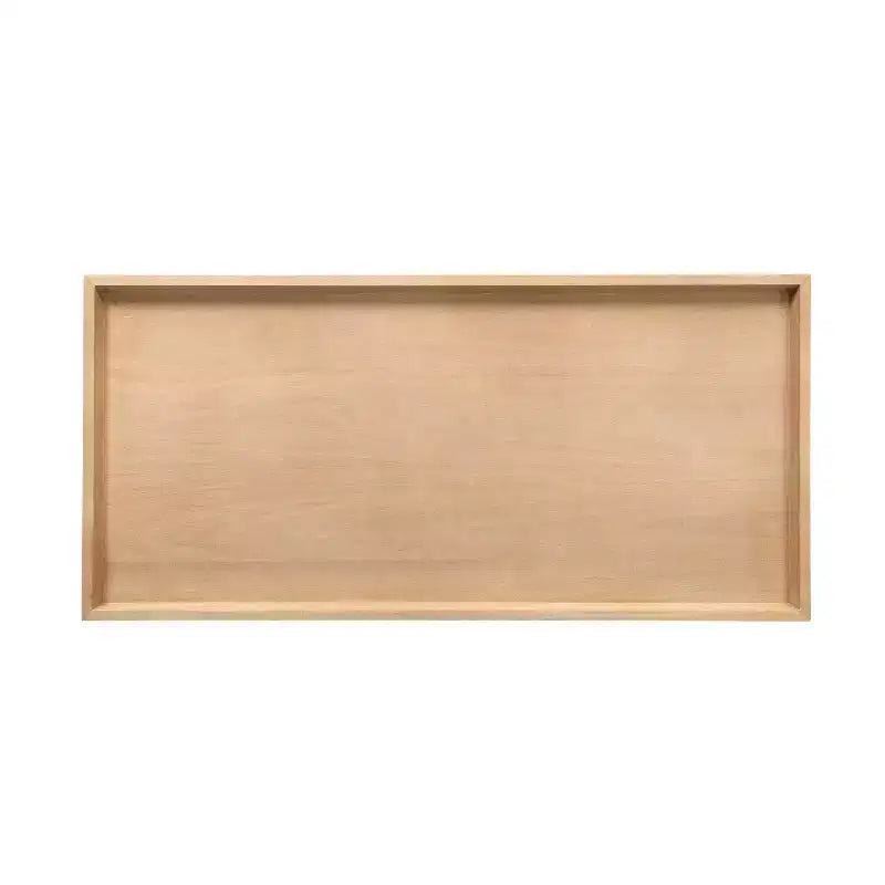 46x22x17" Rectangle Wood Coffee Table, Natural