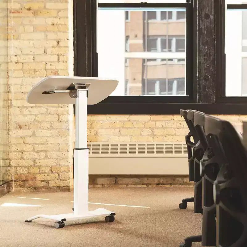 Support pour ordinateur portable inclinable à hauteur réglable pneumatique Stand Up Desk Store - Pupitre de conférenciers
