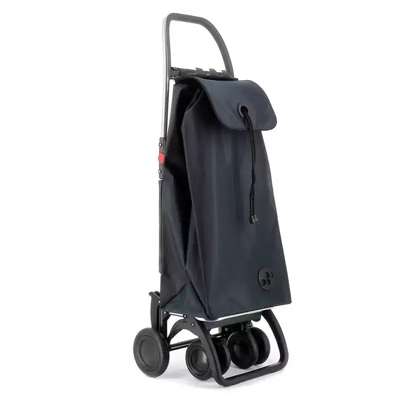 Chariot de courses pliable à 4 roues, dont 2 pivotantes