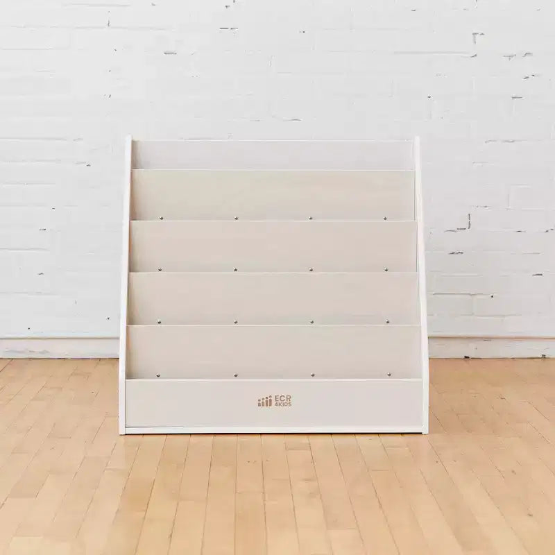 Présentoir à livres simple face Streamline avec rangement, étagère pour salle de classe